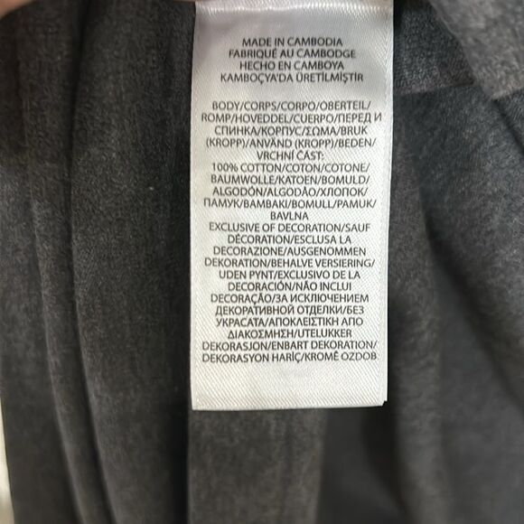 Polo Ralph Lauren Men’s Gray Mock Neck Long Sleeve Shirt – XL – NWT - Picture 6 of 6